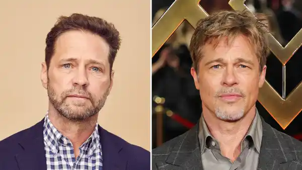 Jason Priestley Says Former Roomie Brad Pitt Could Go a Long Time Without Showering