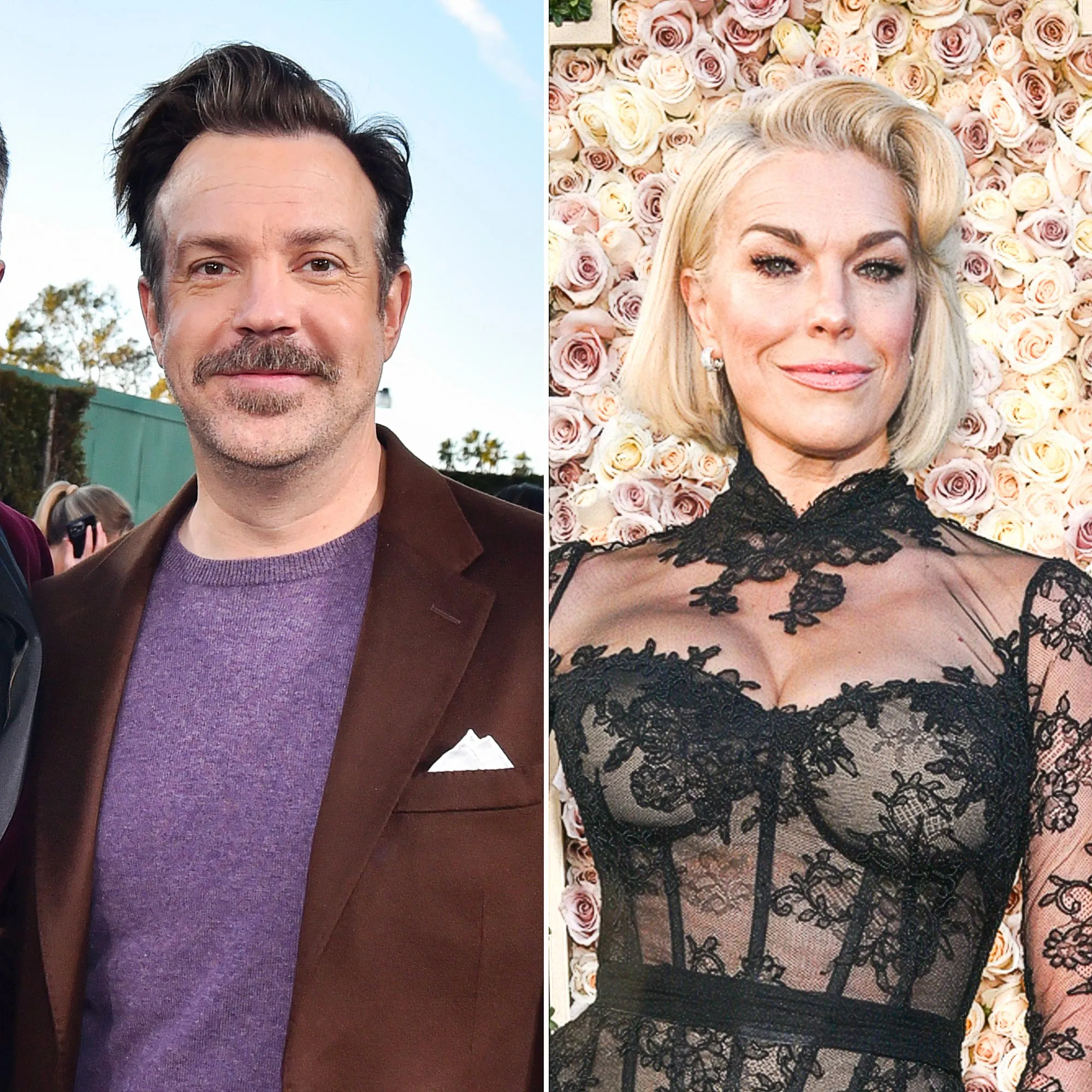 Jason Sudeikis and Hannah Waddingham Represent the Ted Lasso&rsquo; Cast at 2024 Golden Globe Awards 834