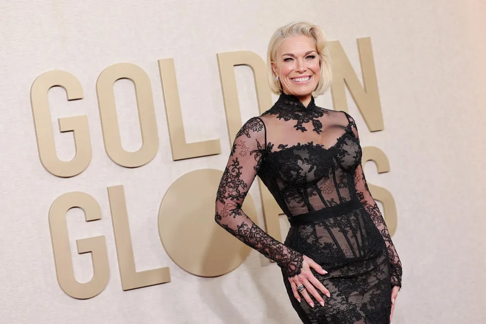 Jason Sudeikis and Hannah Waddingham Represent the Ted Lasso&rsquo; Cast at 2024 Golden Globe Awards 836