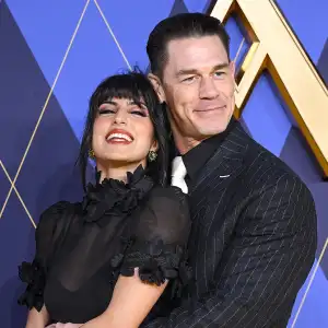 John Cena and Wife Shay Shariatzadeh Have a Rare Red Carpet Date Night at 'Argylle' Premiere
