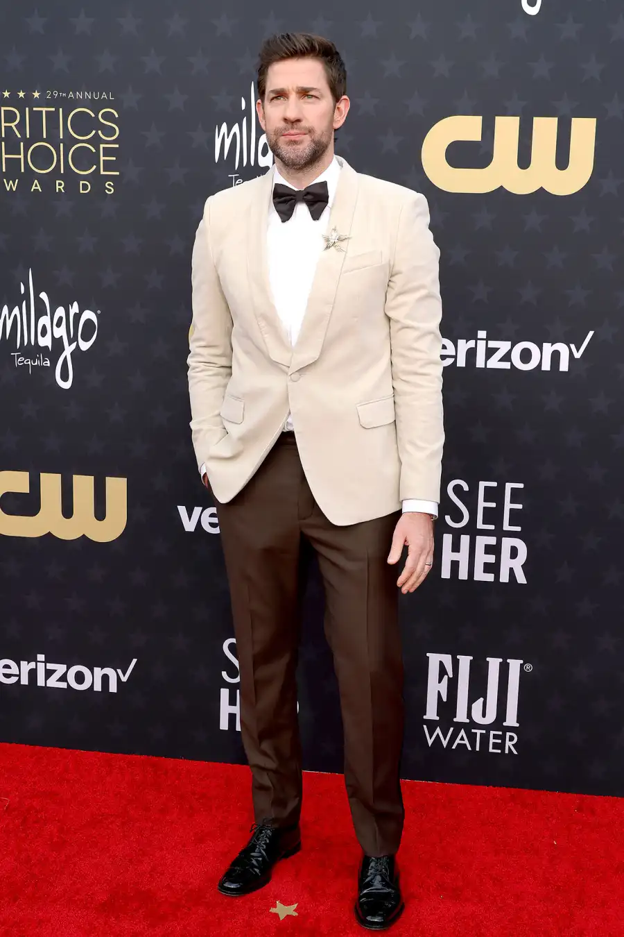 John Krasinski Red Carpet Arrival 2024 Critics Choice Awards