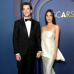 John Mulaney, Olivia Munn First Red Carpet