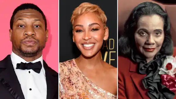 Jonathan Majors Defends Comparing Meagan Good to Coretta Scott King