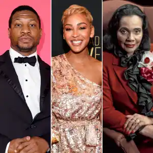 Jonathan Majors Defends Comparing Meagan Good to Coretta Scott King