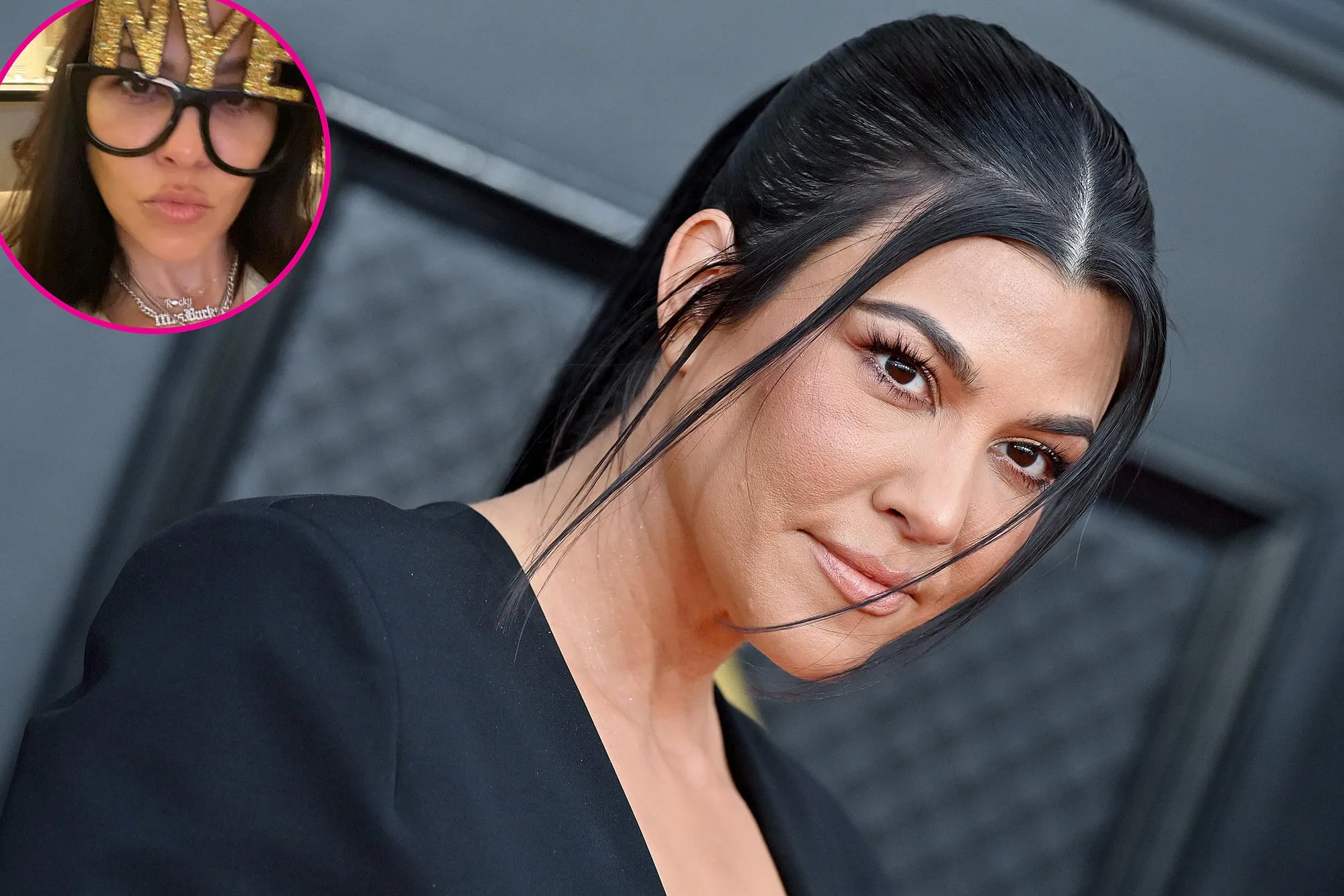 Kourt K Wears Rocky Necklace