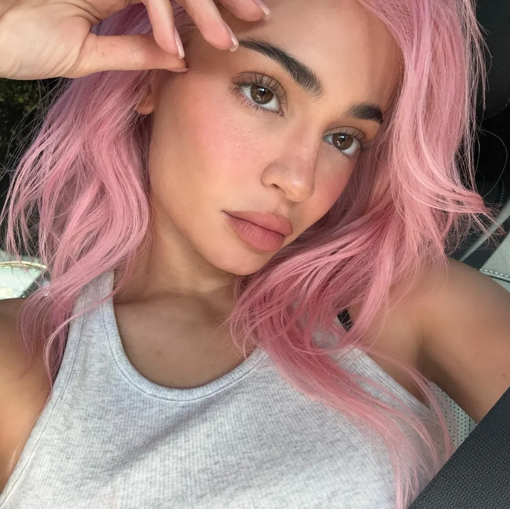 Kylie Jenner Pink Hair
