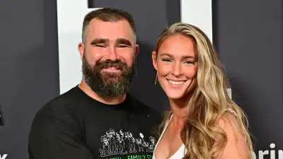 Kylie Kelce Told Shirtless Jason to Get His Ass Back in Chiefs Suite