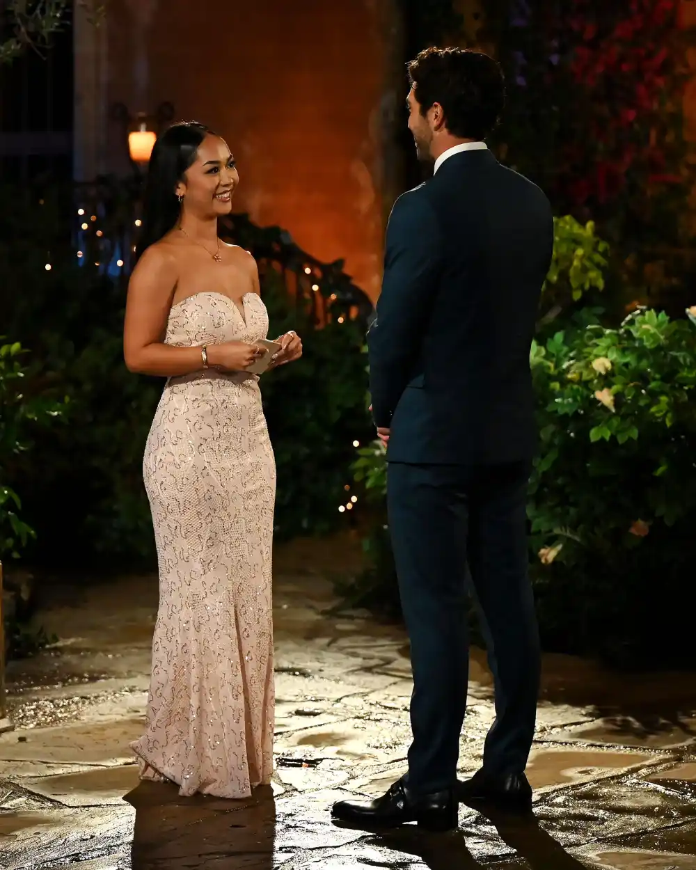 Lea and Joey Graziadei Bachelor Joey Graziadei Breaks Down the Premiere