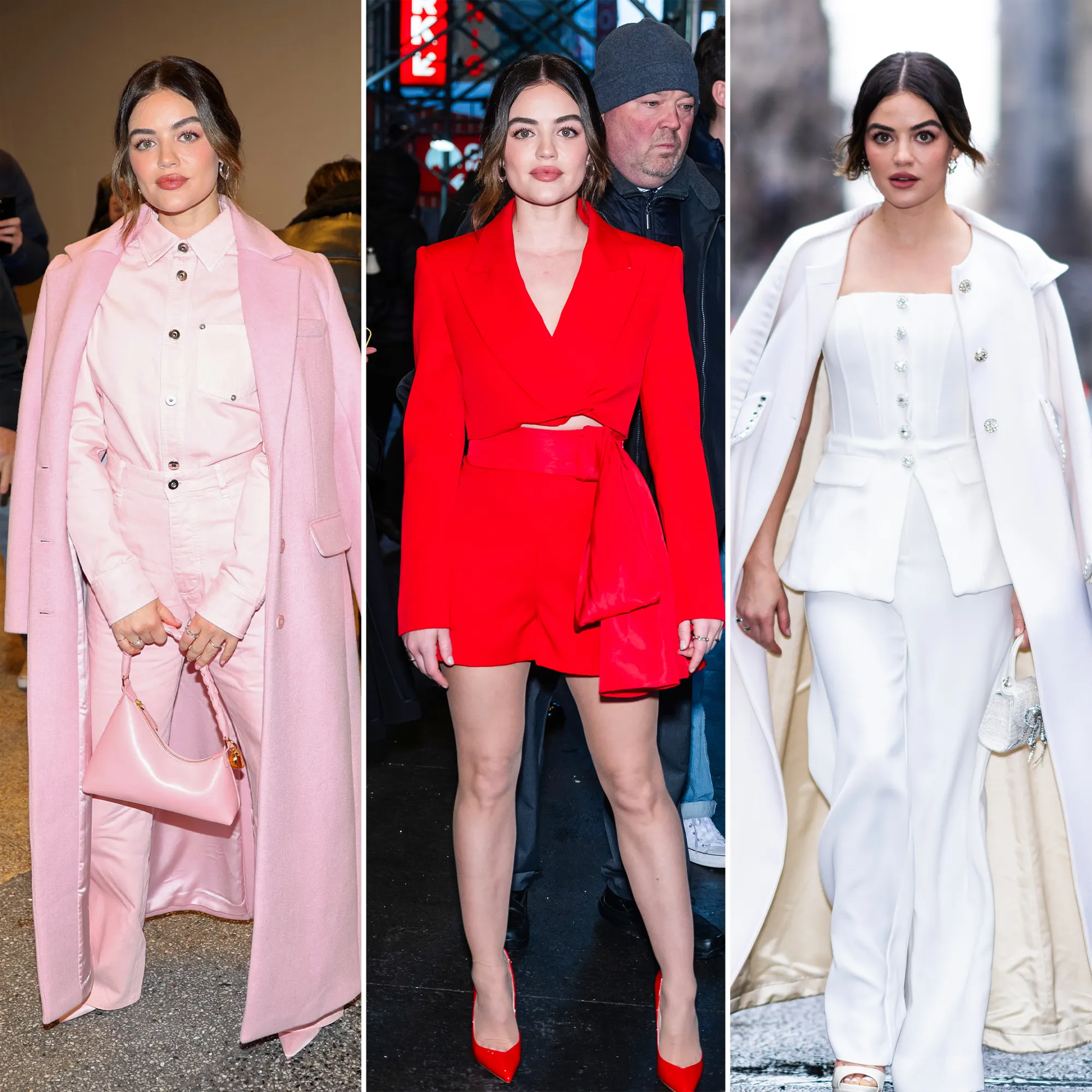 Lucy Hale Rocks 4 Classy Outfits in 1 Day in NYC