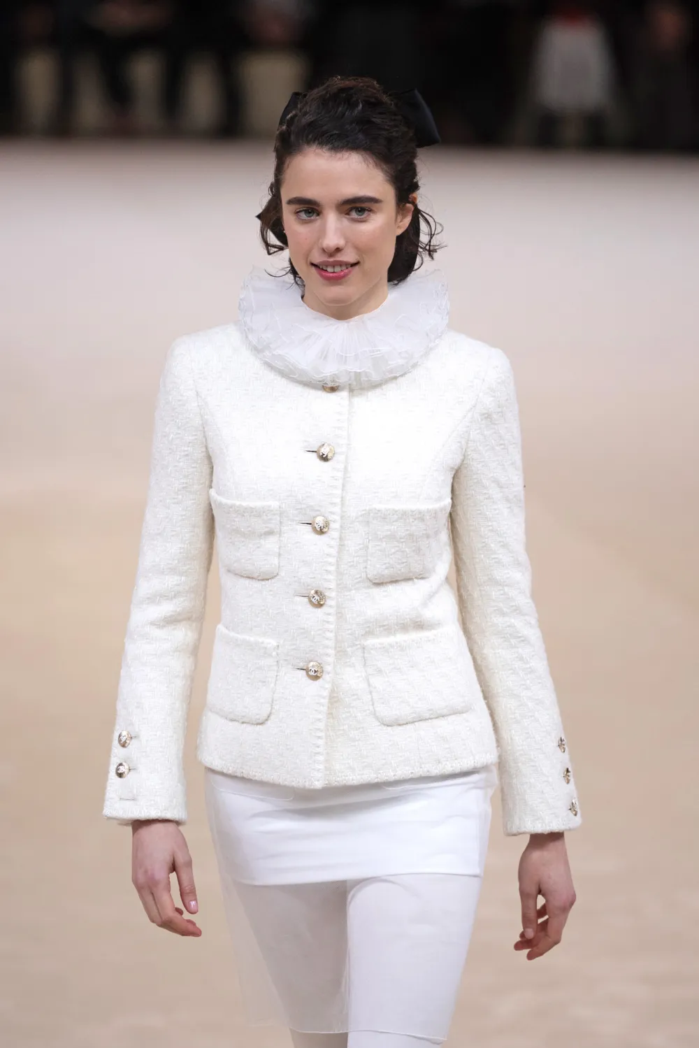 Margaret Qualley Makes Her Runway Debut
