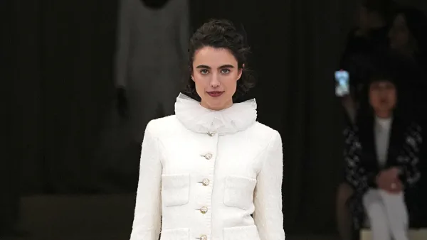 Margaret Qualley Makes Her Runway Debut