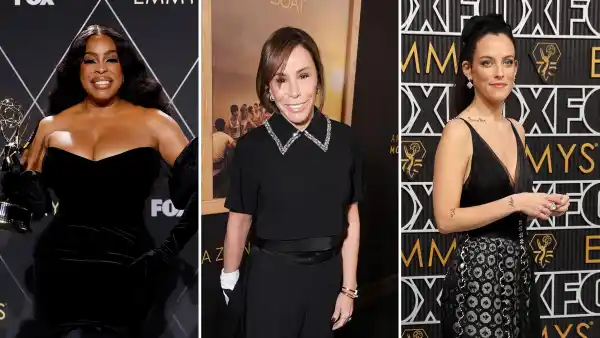 Melissa Rivers Emmys 804 Niecy Nash-Betts Riley Keough