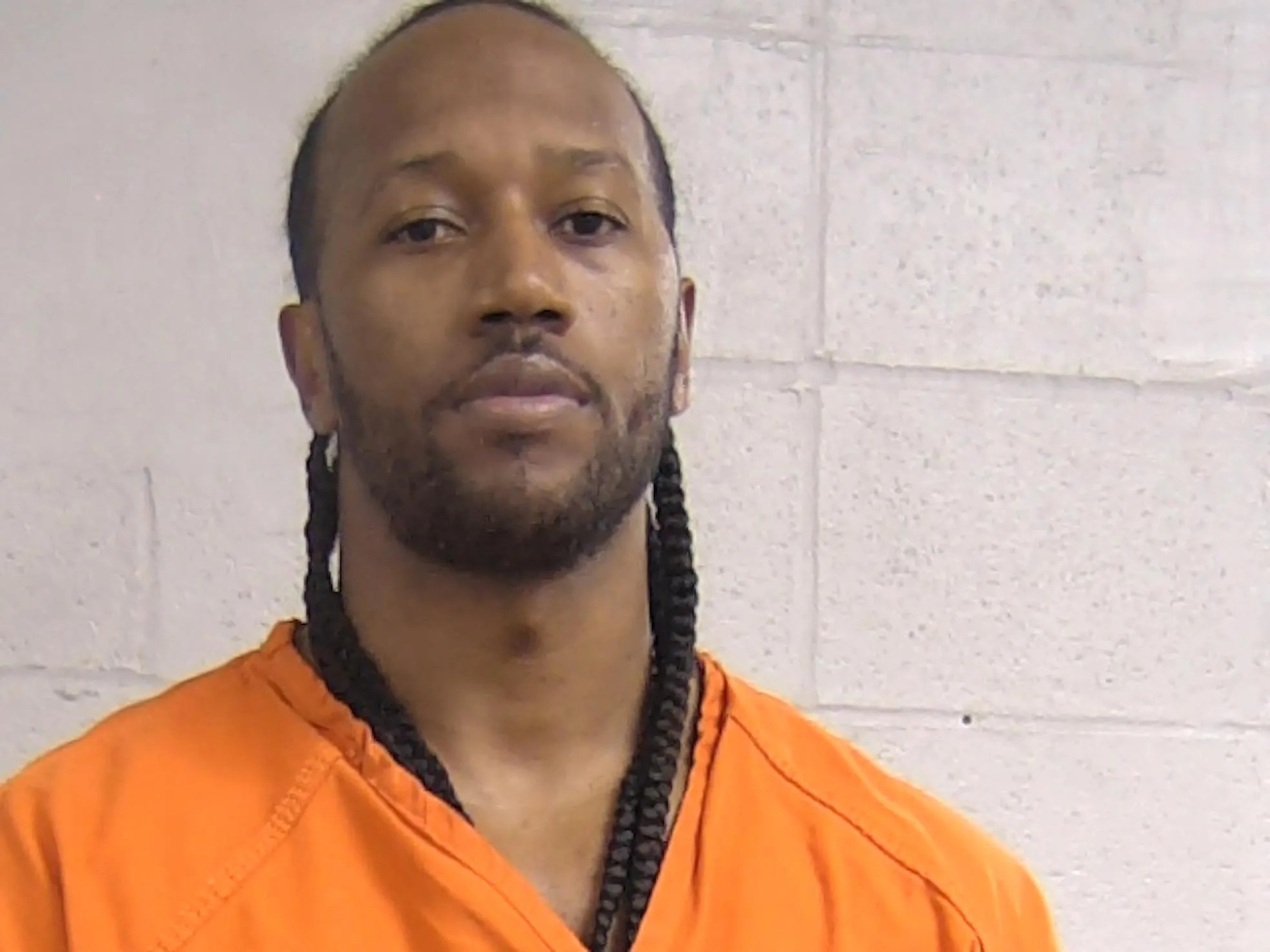 Mugshot Booking Photo Food Network Star Darnell SuperChef Ferguson Arrested on Burglary Strangulation Charges