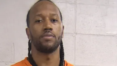 Mugshot Booking Photo Food Network Star Darnell SuperChef Ferguson Arrested on Burglary Strangulation Charges