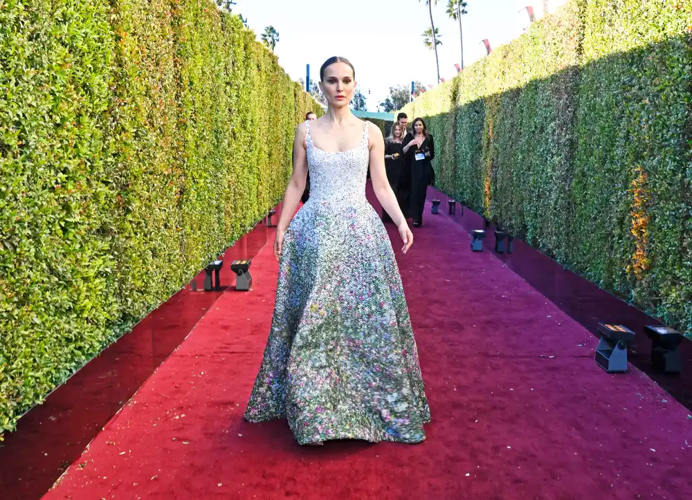 Natalie Portman Enjoys a Solo Night Out at 2024 Golden Globes Solo After Benjamin Millepied Separation