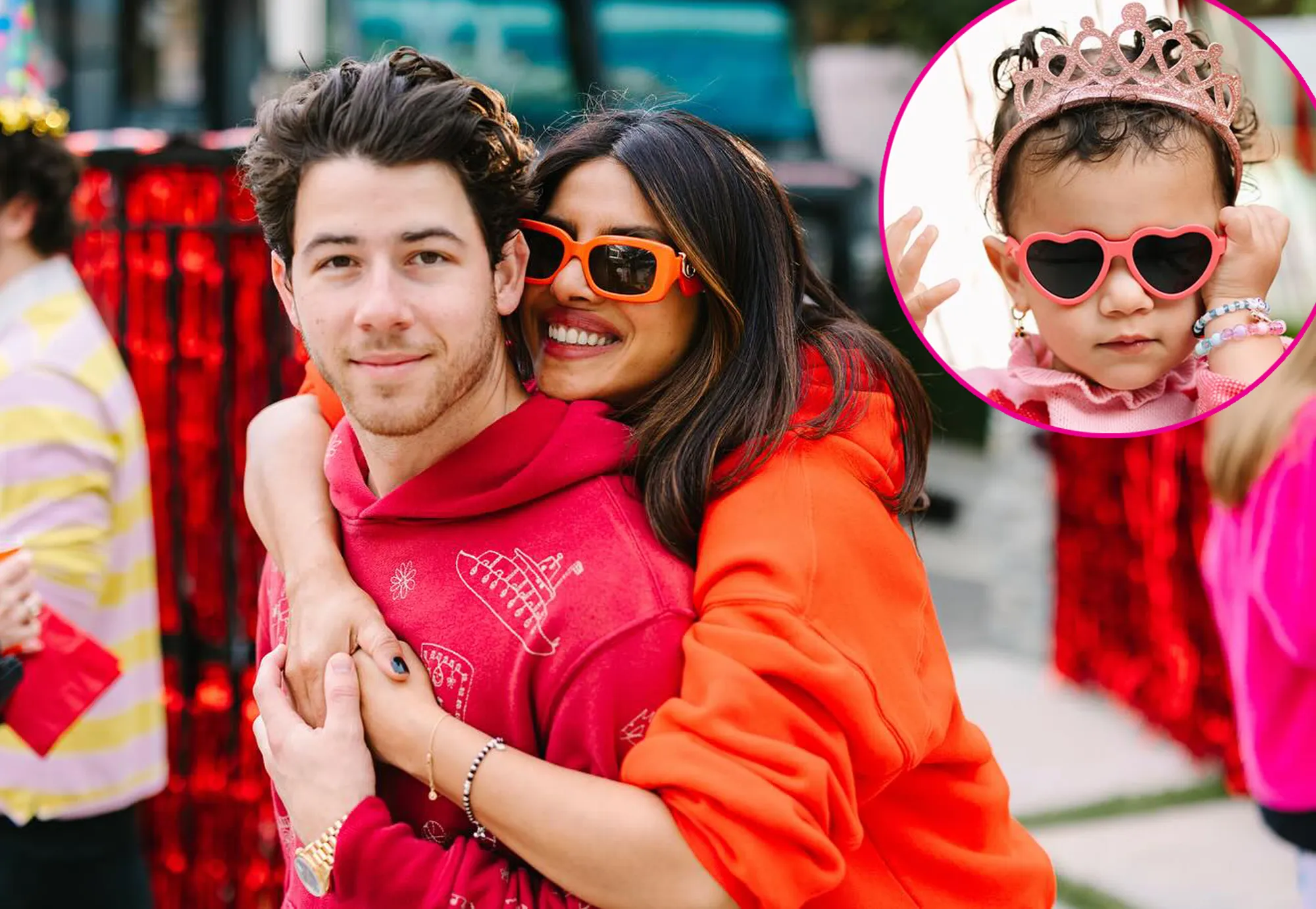 Nick Jonas and Priyanka Chopra Celebrate Malti 2nd Birthday With Elmo-Themed Bash