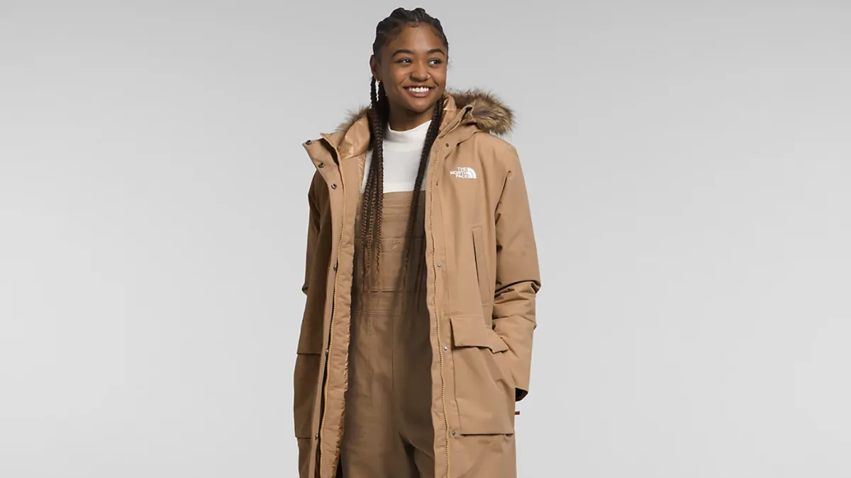 North Face parka