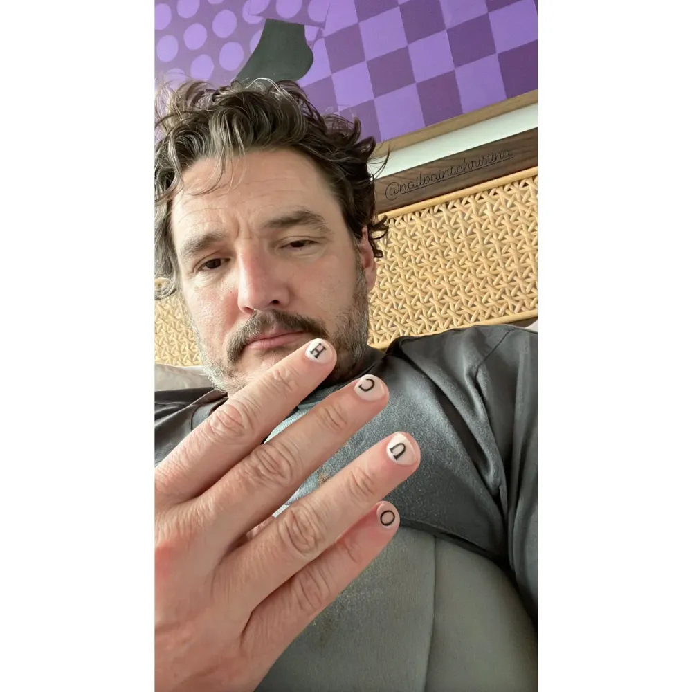 Pedro Pascal Had Hidden Message About His Arm Injury With Golden Globes Outfit