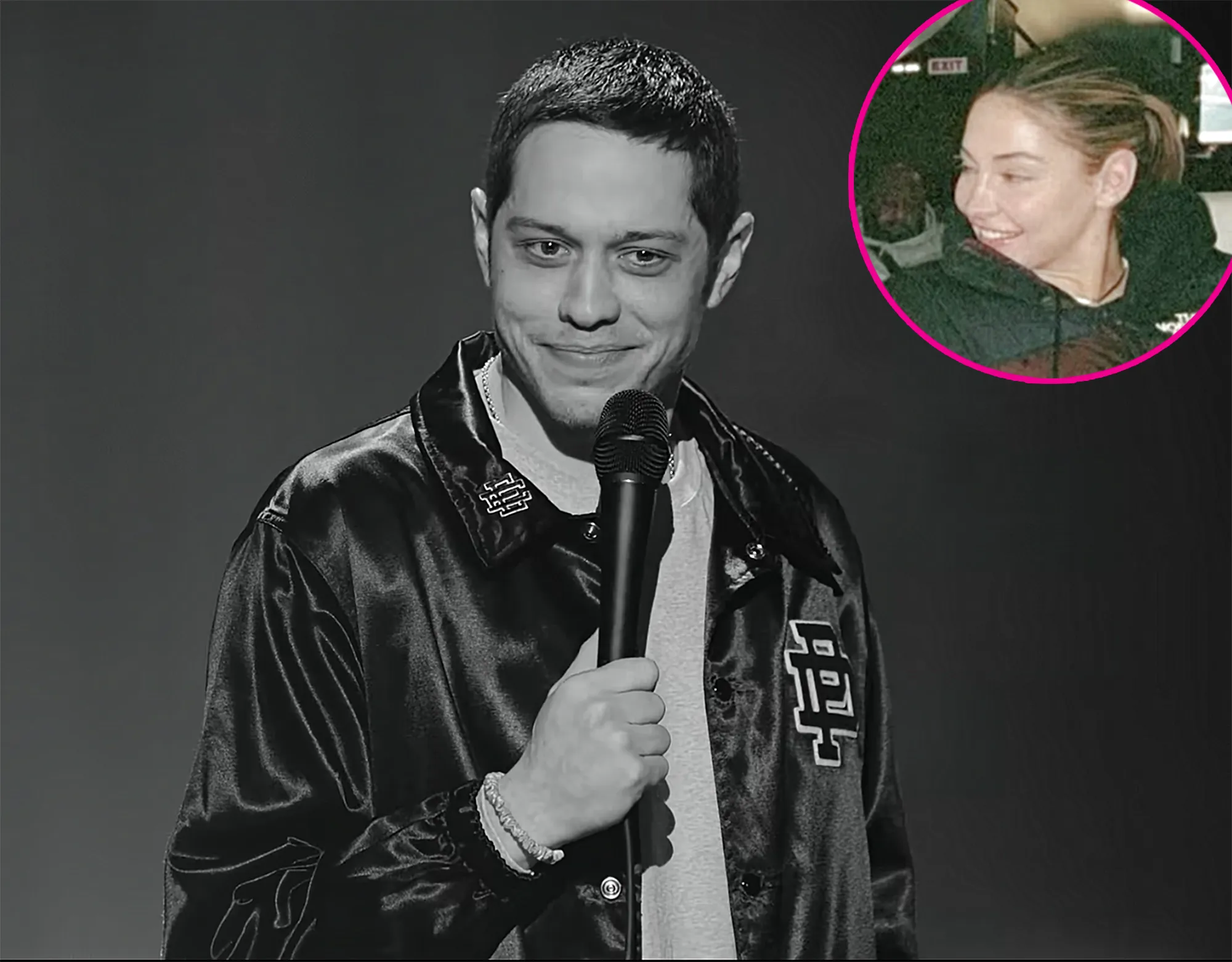 Pete Davidson Girlfriend Madelyn Cline Makes Surprise Appearance in His Comedy Special