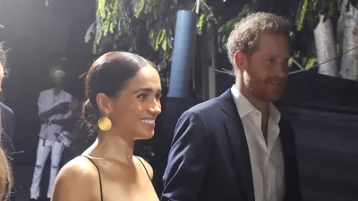 Prince Harry and Meghan Markle Dress to Impress for Bob Marley One Love Premiere Date Night 2
