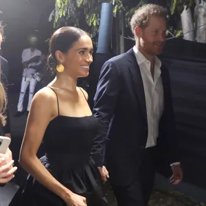 Prince Harry and Meghan Markle Dress to Impress for Bob Marley One Love Premiere Date Night 2