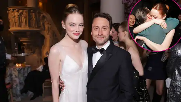 Promo Exes Emma Stone and Kieran Culkin Embrace While Celebrating 2024 Critics Choice Awards Wins
