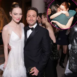 Promo Exes Emma Stone and Kieran Culkin Embrace While Celebrating 2024 Critics Choice Awards Wins