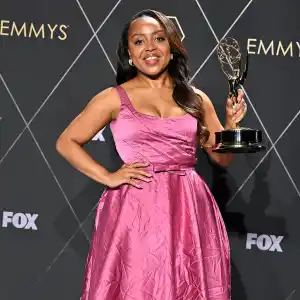 Quinta Brunson’s Stylist Responds to Critics Saying Her Emmys Dress Was Wrinkled: ‘It’s Crushed Satin’