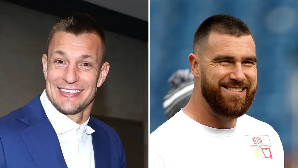 Rob Gronkowski Breaks Down His Beach Party Dance Off With Travis Kelce