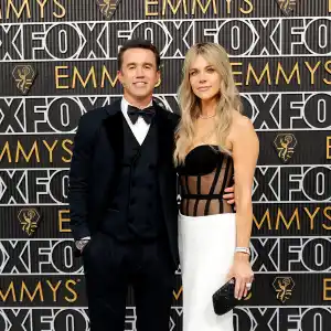 Rob McElhenney and Wife Kaitlin Olson Attend the Emmy Awards After Welcome to Wrexham Wins 644