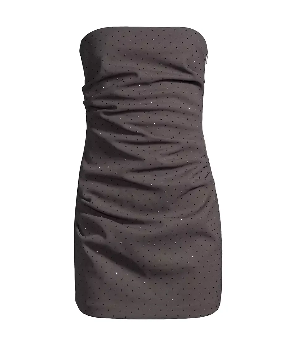 Misha Carter Strapless Diamante Minidress saks fifth avenue designer sale