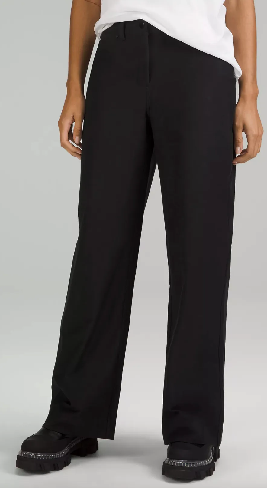 Lululemon City Sleek 5 Pocket High-Rise Wide-Leg Pant Full Length Light Utilitech