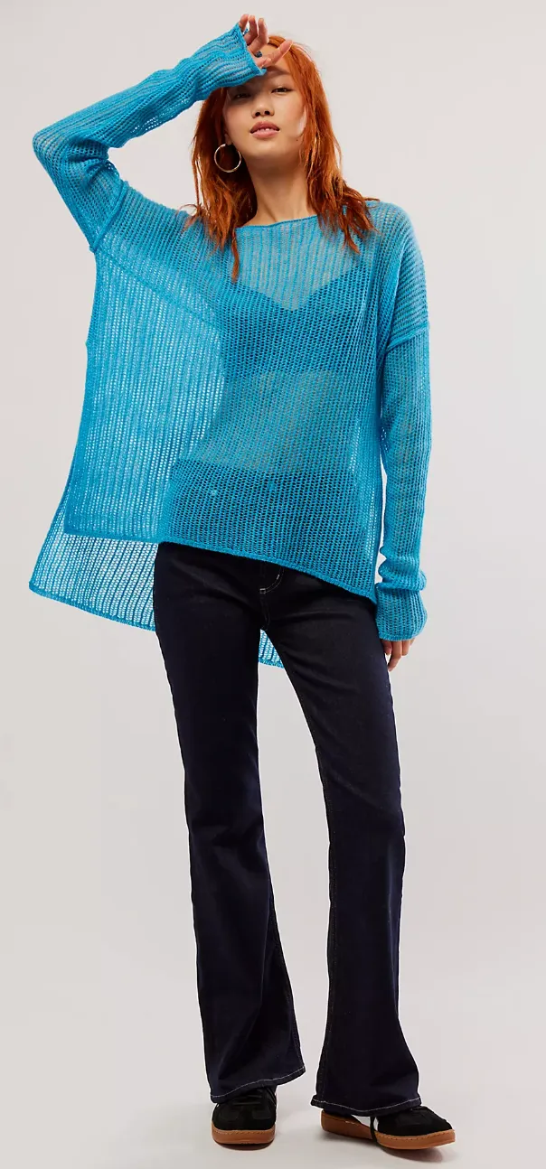 Free People Wednesday Cashmere Pullover