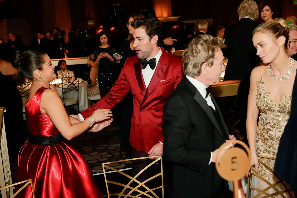 Selena Gomez Jokes She and Emily Blunt Shall Not Speak&rsquo; After Golden Globes Lip-Reading Drama 181