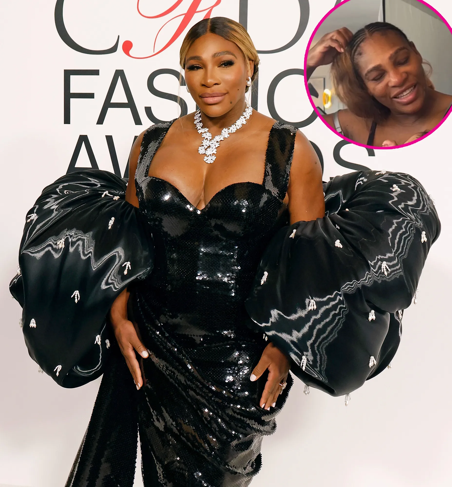 Serena Williams Pulls Off Her Wig in Relatable Video as She Cradles Baby Daughter