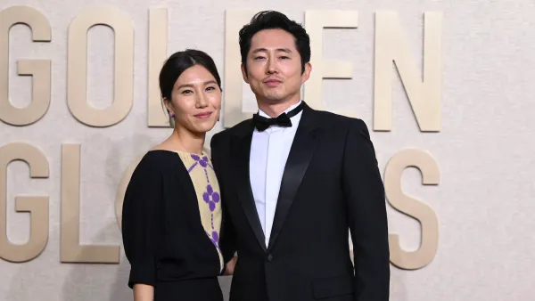 Steven Yeun Thanks Wife Joana Pak in Golden Globes Speech