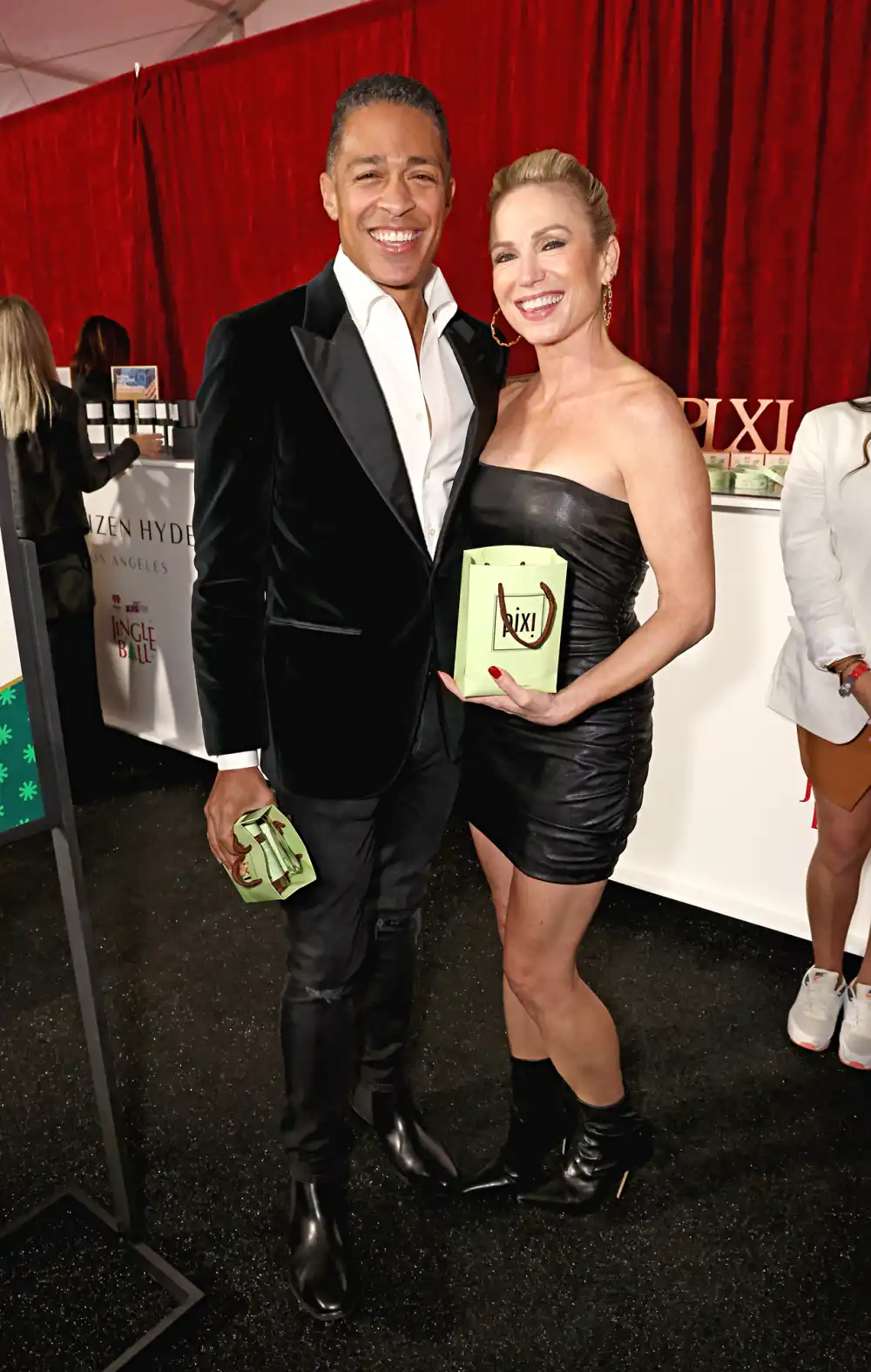 TJ Holmes Shares His and Amy Robach Alcohol Costs