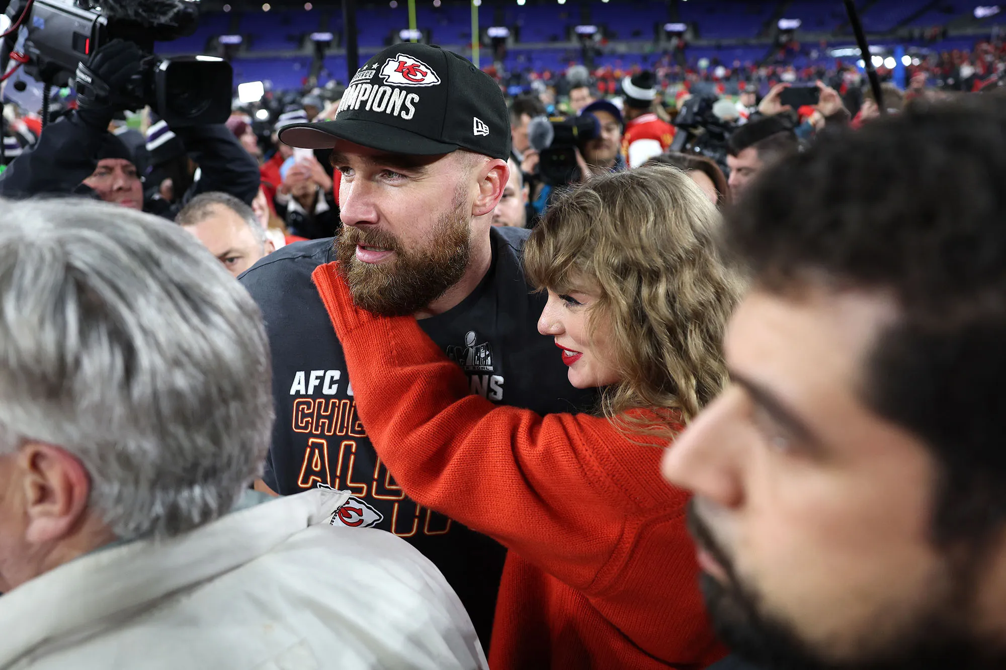 Travis Kelce and Taylor Swift