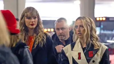 Taylor Swift and Brittany Mahomes Share a Hug As Chiefs Beat the Ravens During AFC Championship Game
