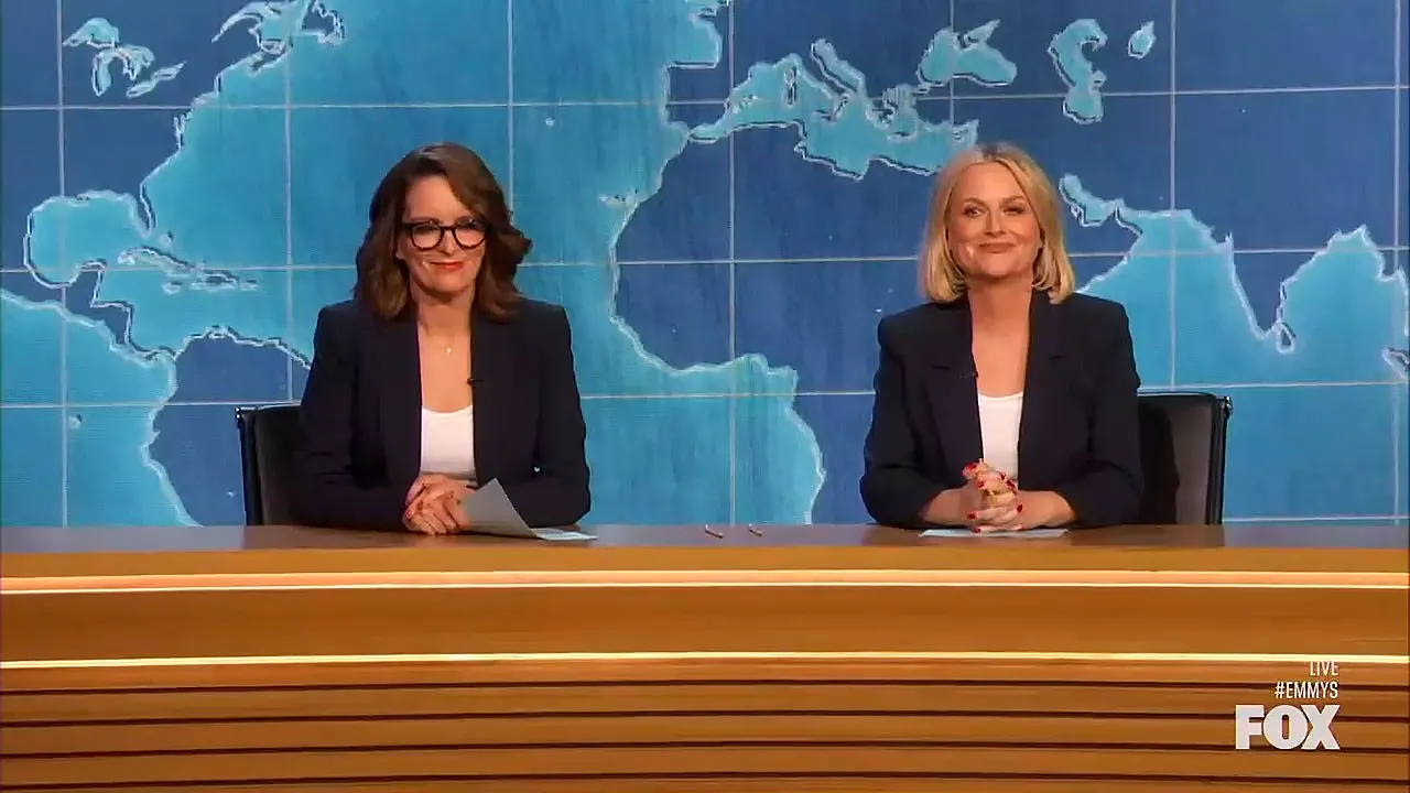 Tina Fey and Amy Poehler Bring Back Weekend Update at 2023 Emmy Awards