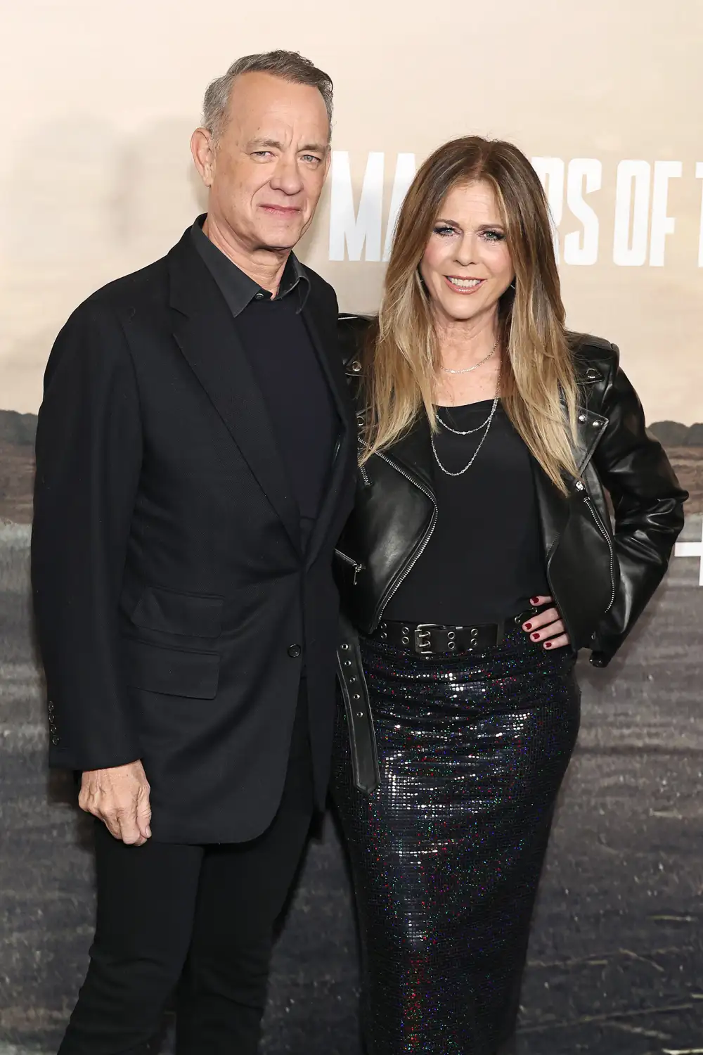 Tom Hanks and Rita Wilson Have 'Fun' Family Night With Sons Chet and Truman on Red Carpet