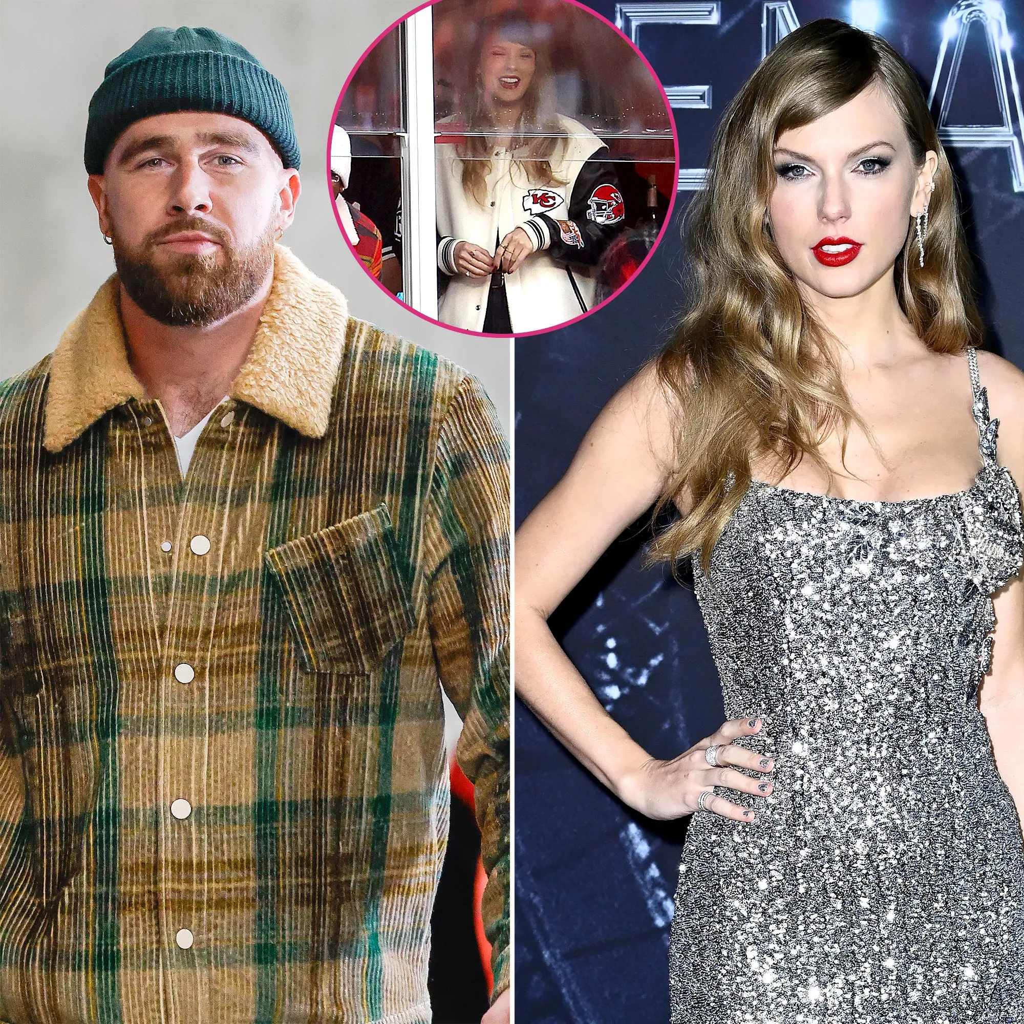 Travis Kelce Comments Fire Emojis on Taylor Swift&rsquo;s Chiefs Jacket
