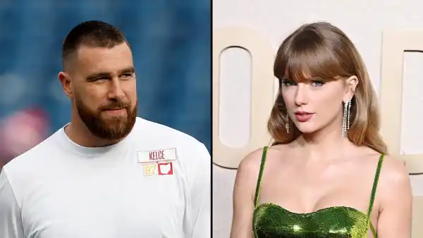 Travis Kelce Jokes Hes Feeling the Pressure Before His 1st Valentines Day With Taylor Swift