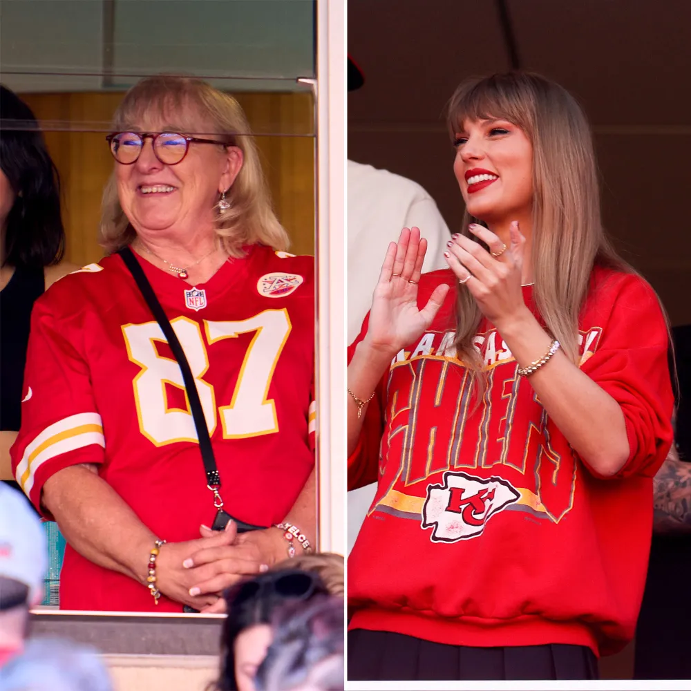 Travis Kelce s Mom Donna Kelce Gifted Taylor Swift Her 87 Jersey Ring Says Designer