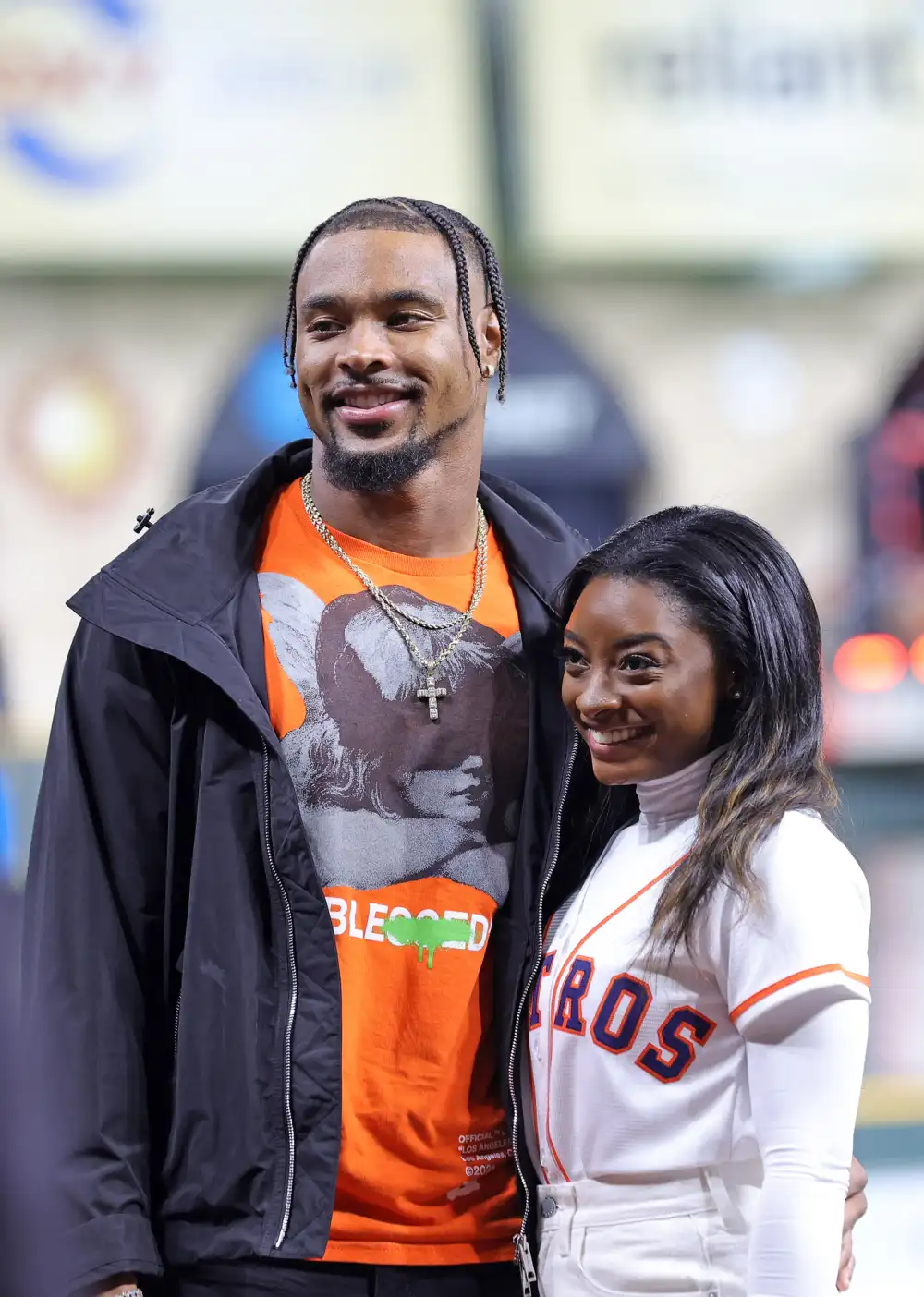 What Simone Biles and Jonathan Owens Have Said About Their Athleticism