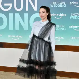 Whitney Cummings Curls Her Hair With Baby Strapped to Her Chest