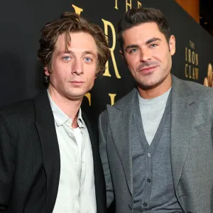 Zac Efron Congratulates ‘The Iron Claw’ Costar Jeremy Allen White on Globes Win: ‘Yes Chef!’