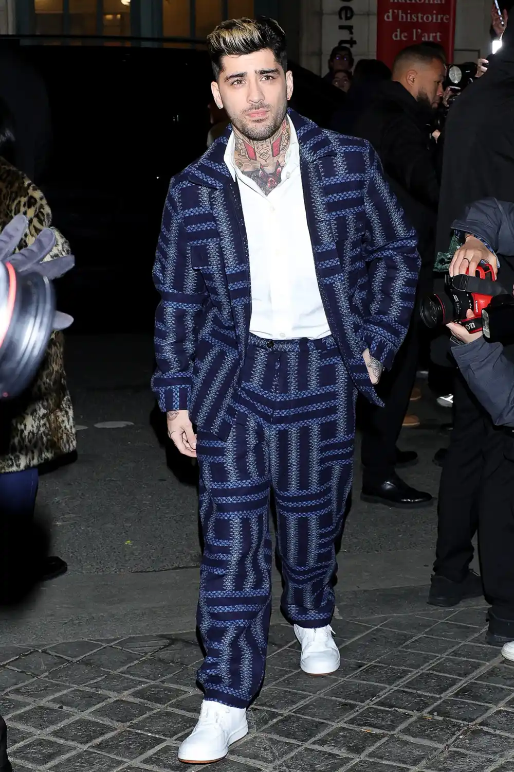 Zayn Malik Is Cool in Coordinated Suits While Attending Men&rsquo;s Fashion Week in Paris