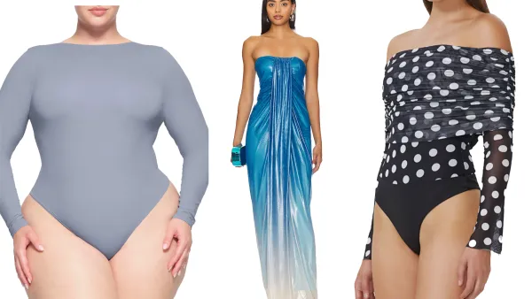 chic dresses and bodysuits