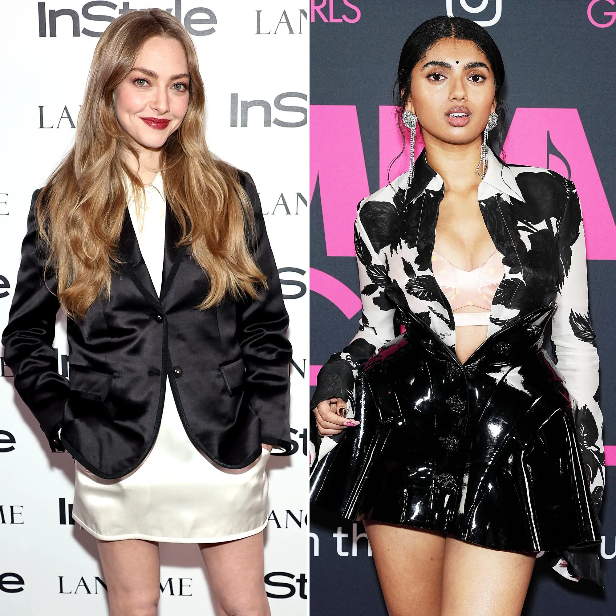 Amanda Seyfried Poses With Her New Mean Girls Counterpart Avantika Vandanapu